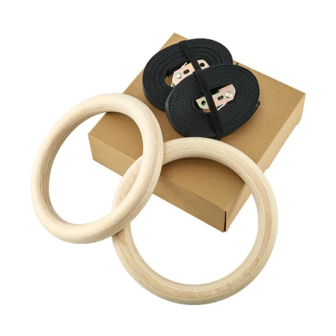 Hot selling abs gym rings gym hanging ring for fitness exercise
