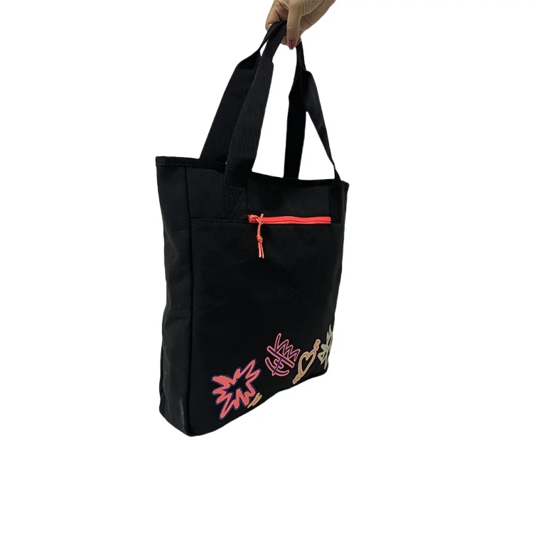 Makeup Shopping Duffle Bag Small Waxed Canvas Tote Bag Cotton Canvas Custom Canvas Bag With Custom Printed Logo