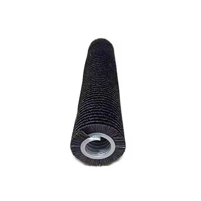 Manufacturer Customized  Nylon Roller Wire Brush conveyor brush cleaner for Polishing and Cleaning