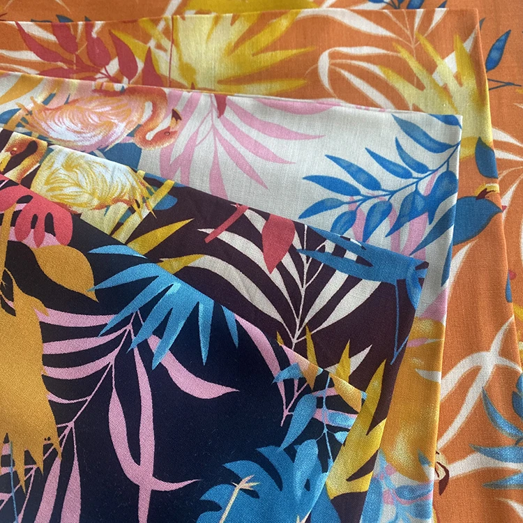 Shaoxing textiles wholesale 2023 high quality 45s 100% rayon 95gsm viscose/rayon  fabric for clothing