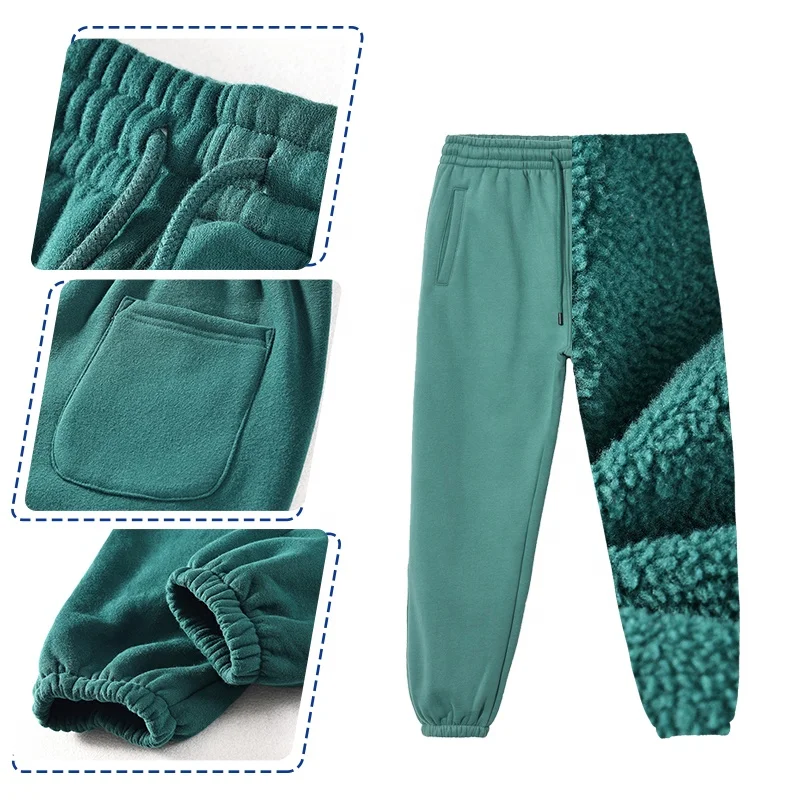 High Quality  Mens Sweatpants Custom  Logo Printed Blank Track Pants Baggy Fleece Joggers