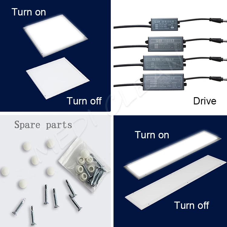 led panel light 300*600  led panel 300*1200 Purification lamp/Operating room light/ clean room lighting
