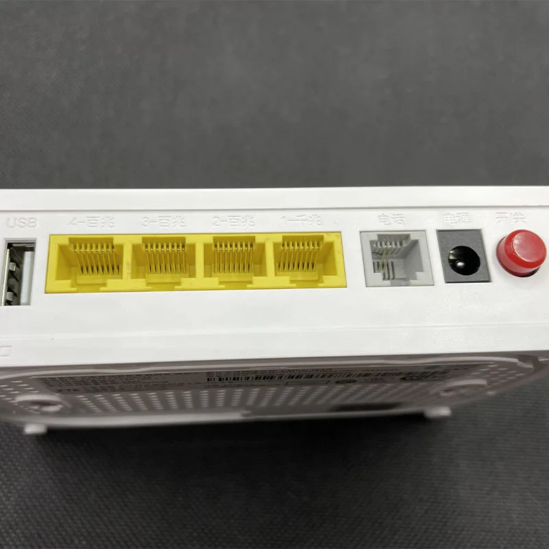 Вторая рука FTTH ONT модем ZTE Epon ZXHN F663 nv3a 1GE + 3FE + 1POT + 1USB