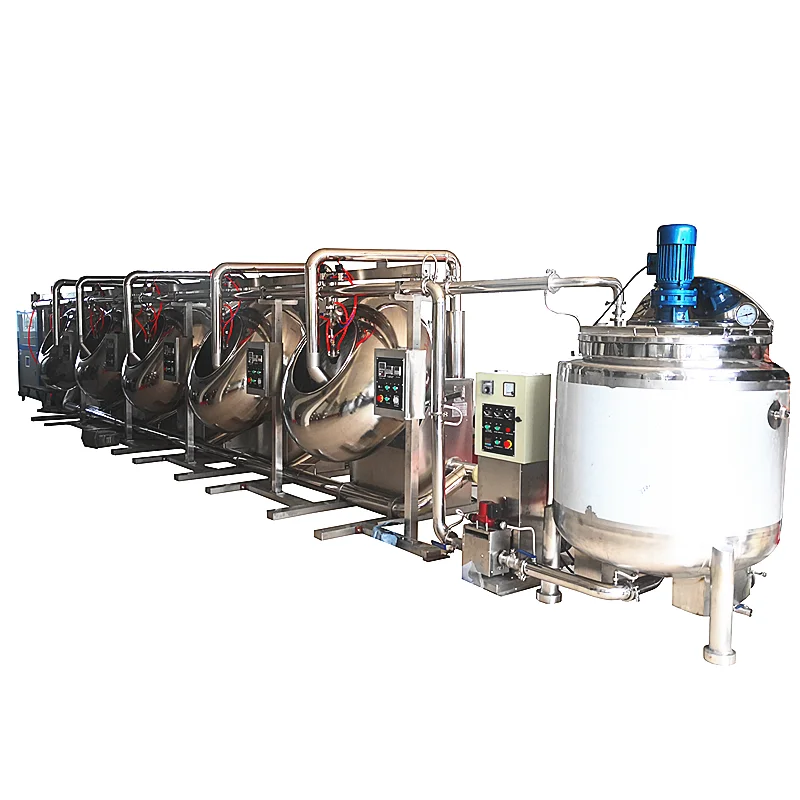 peanut coating machine sugar coating drum chocolate coating pan