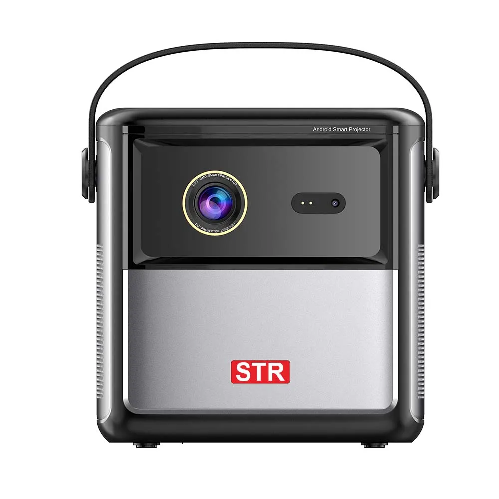 Portable Mini Smart Android 11.0 System BT 5.0 Dual-Band WIFI Outdoor Beamer 450 ANSI Lumens Wireless Pocket 3D Projector