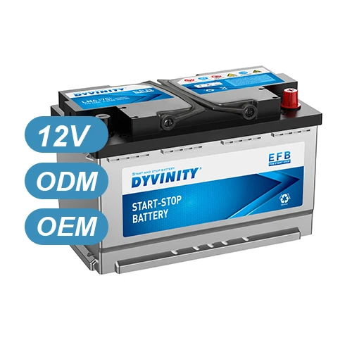 Factory Wholesale 6-QTPE-75 58043 Auto Batteries 12v 75AH 79AH Stop Start