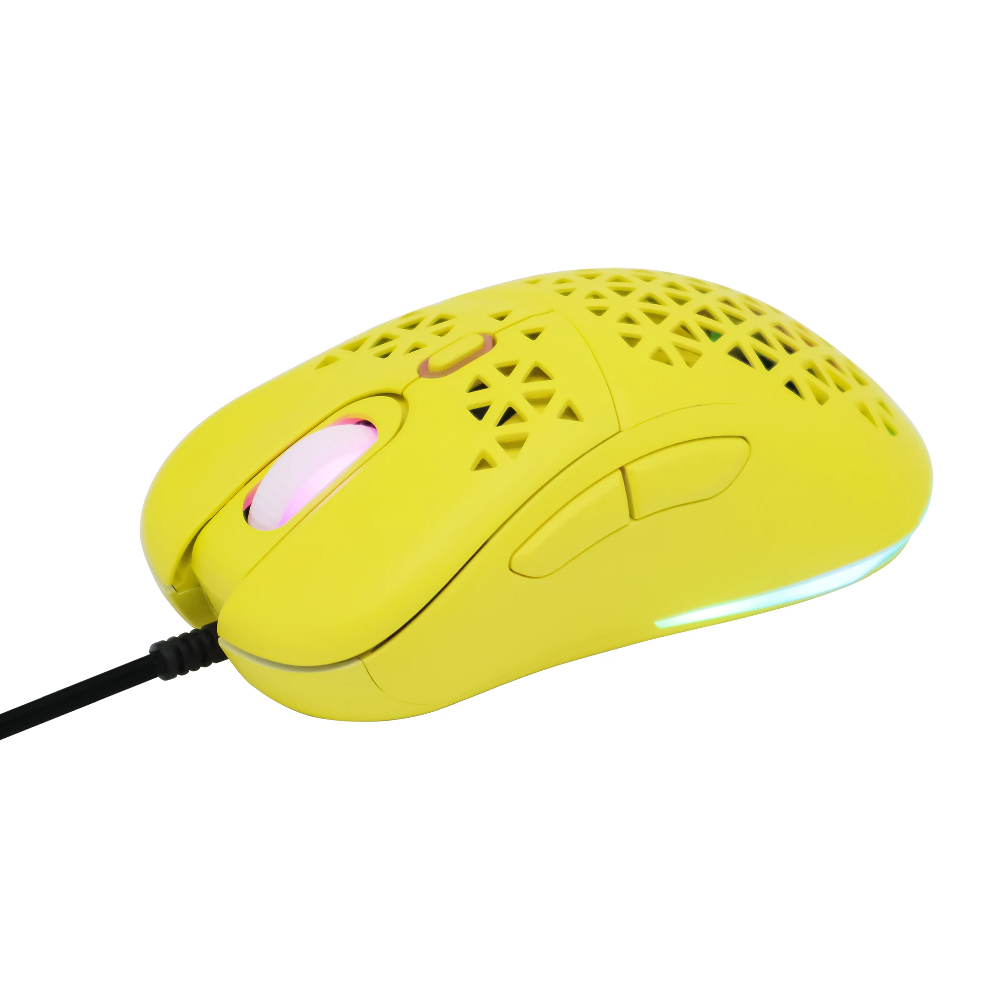 Customized Light Honeycomb Shell Pc Gaming Mouse Compatible Gaming Wired Mouse