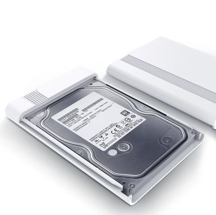 Прозрачный корпус DP для жесткого диска 2 5 дюйма с USB на SATA внешний SSD Поддержка Гбит/с ТБ