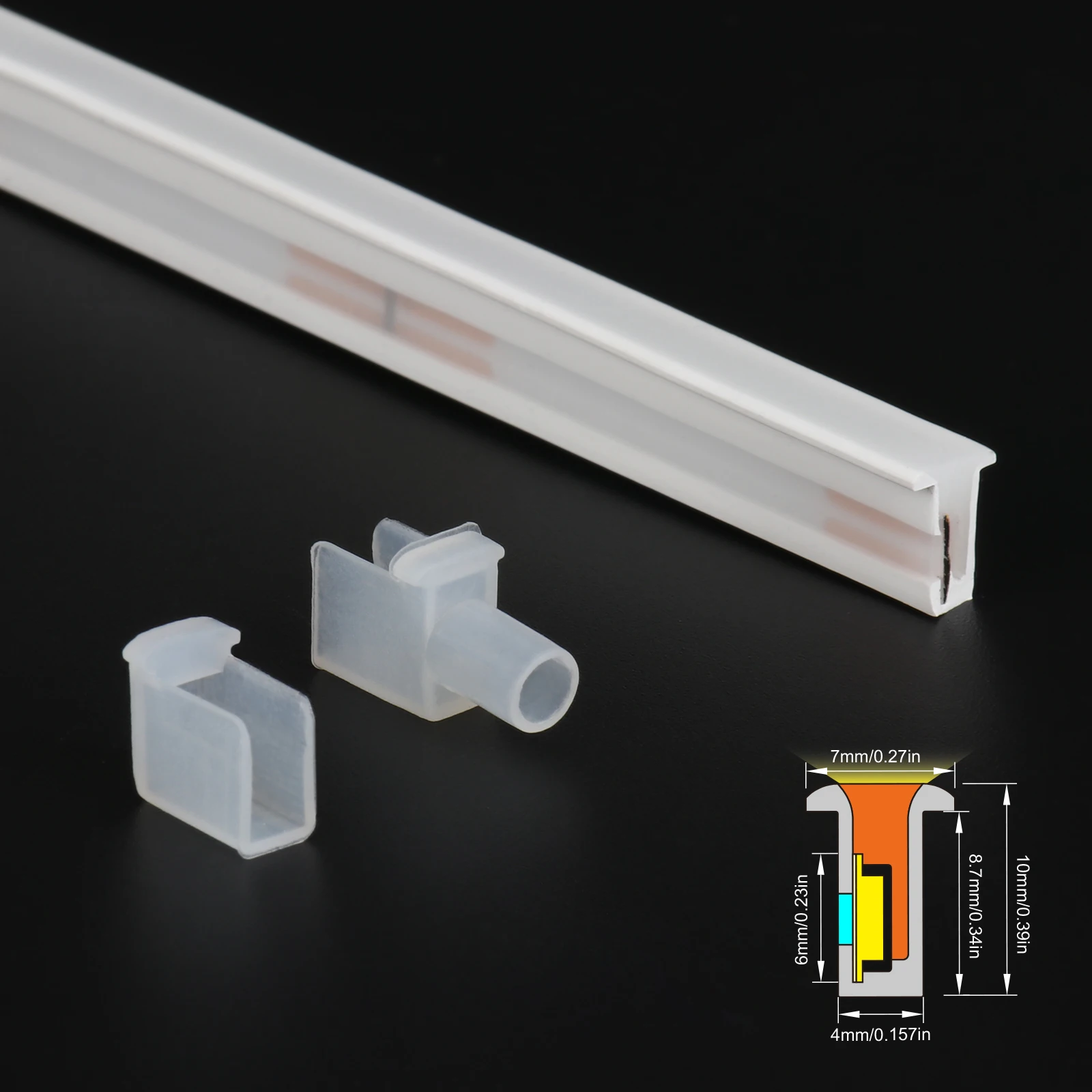 N0410T Flexible Neon Led Strip Light Dc 12v 24v Smd 2835 Led Neon Flex Strip LED Neon Strip Light