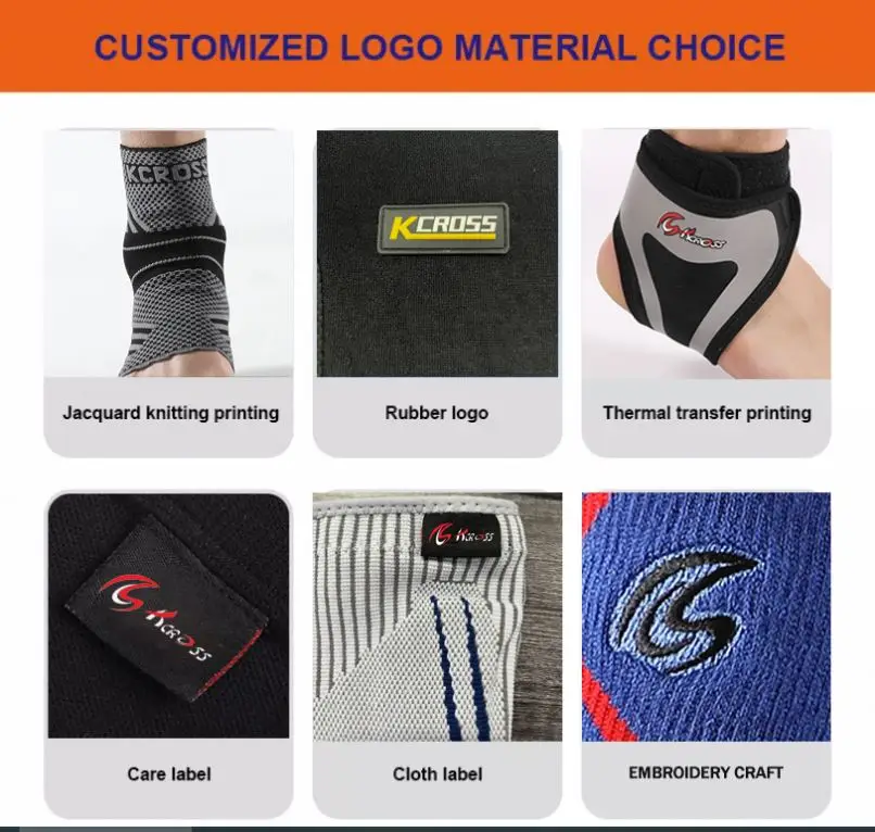 High Quality Compute Flat Knitting Machine Made Knee Sleeves Anti-collision Compression Knee Brace