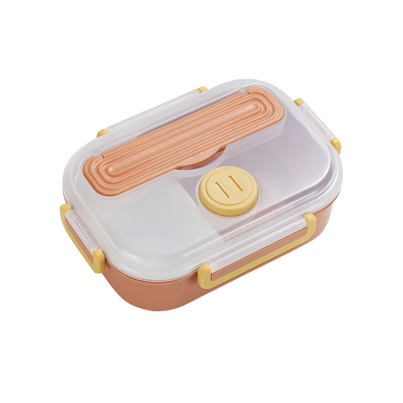 Eco-Friendly kids kitchen office school silicone food container plastic lunch box