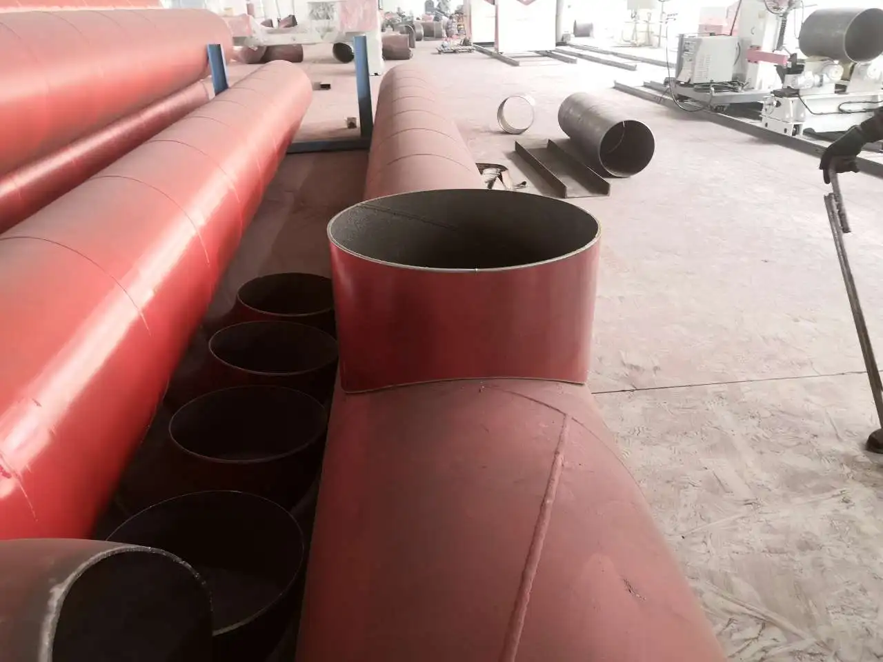 CNC Pipe Profile Saddle Nozzle Flame Cutting Machine