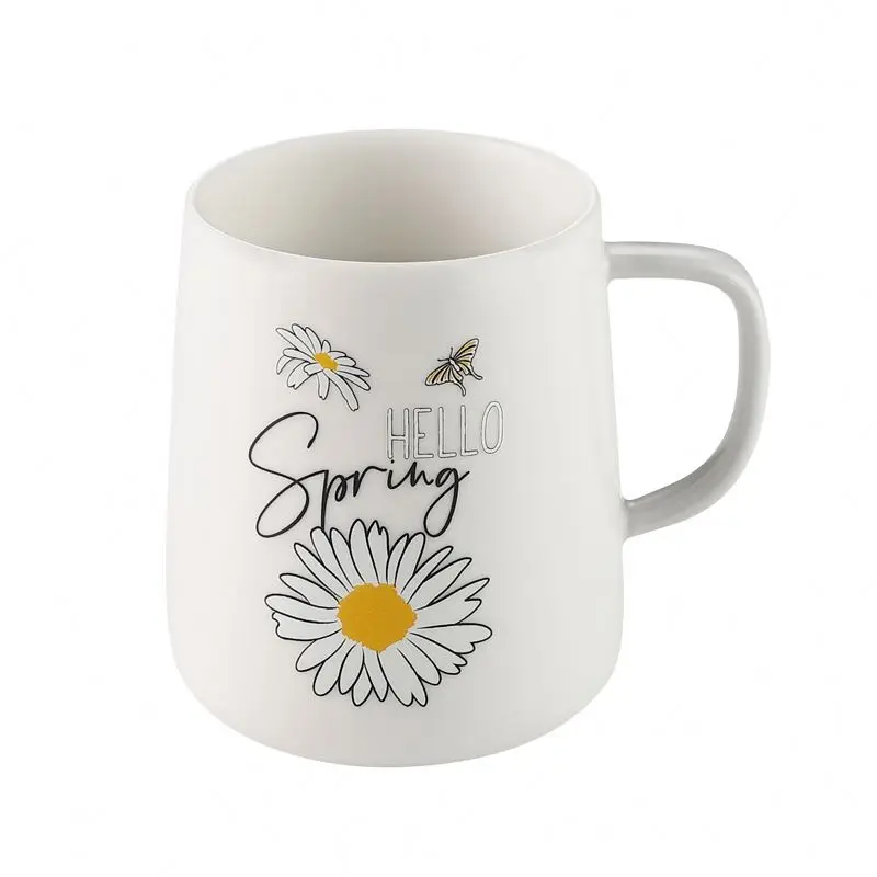 Creative Handle Design Artistic Ceramic Mug Lady Fashion Mug