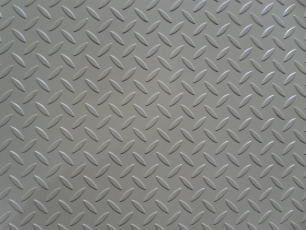 Aluminum steel iron metal checkered Plate embossing machine factory price