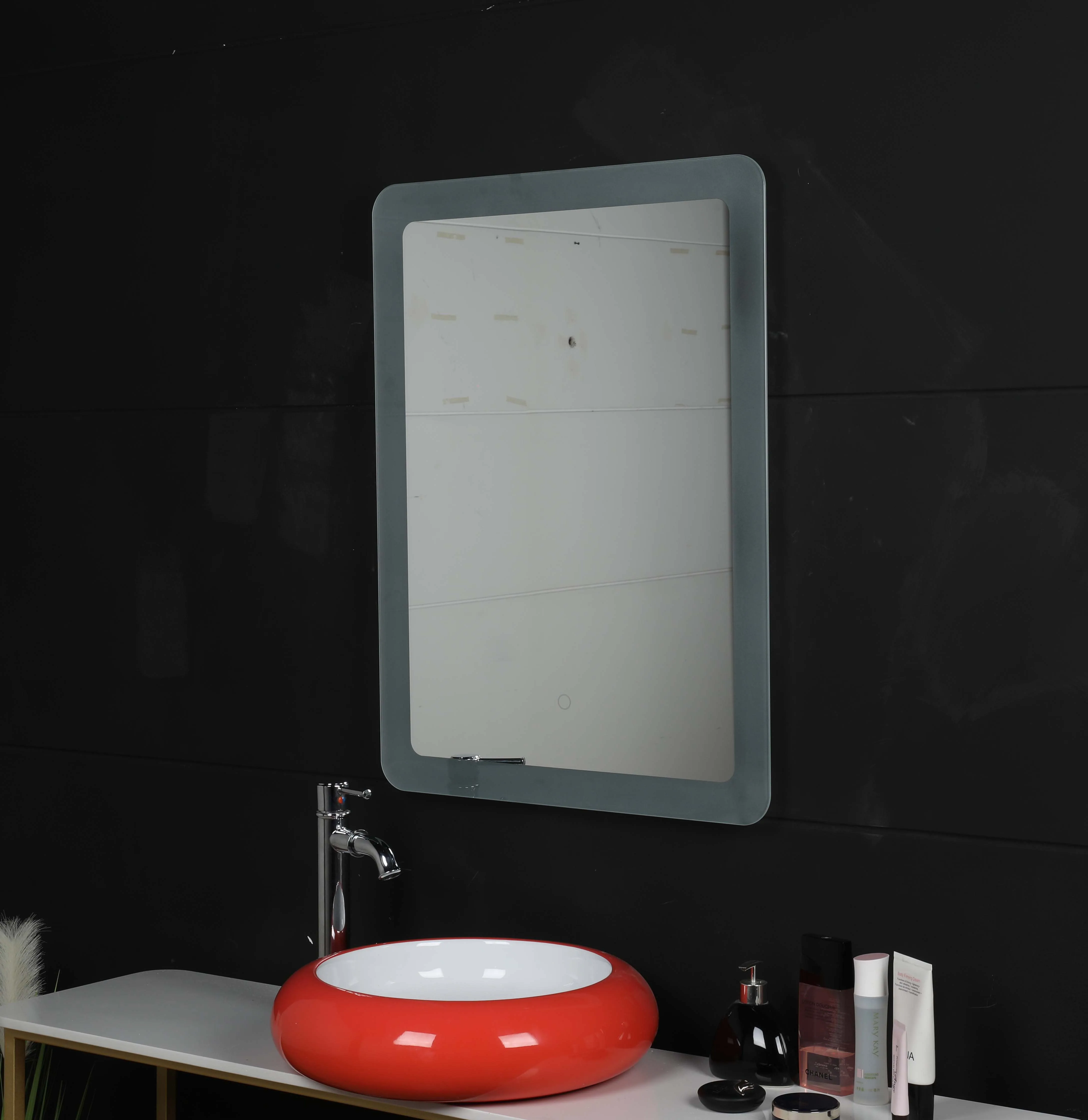 
High Quality Frameless Wall Mounted led backlit bathroom mirrors light 