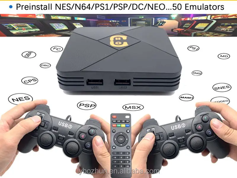  ТВ-плеер 4K Классическая Игровая приставка N64 XS5600 Беспроводная игровая консоль