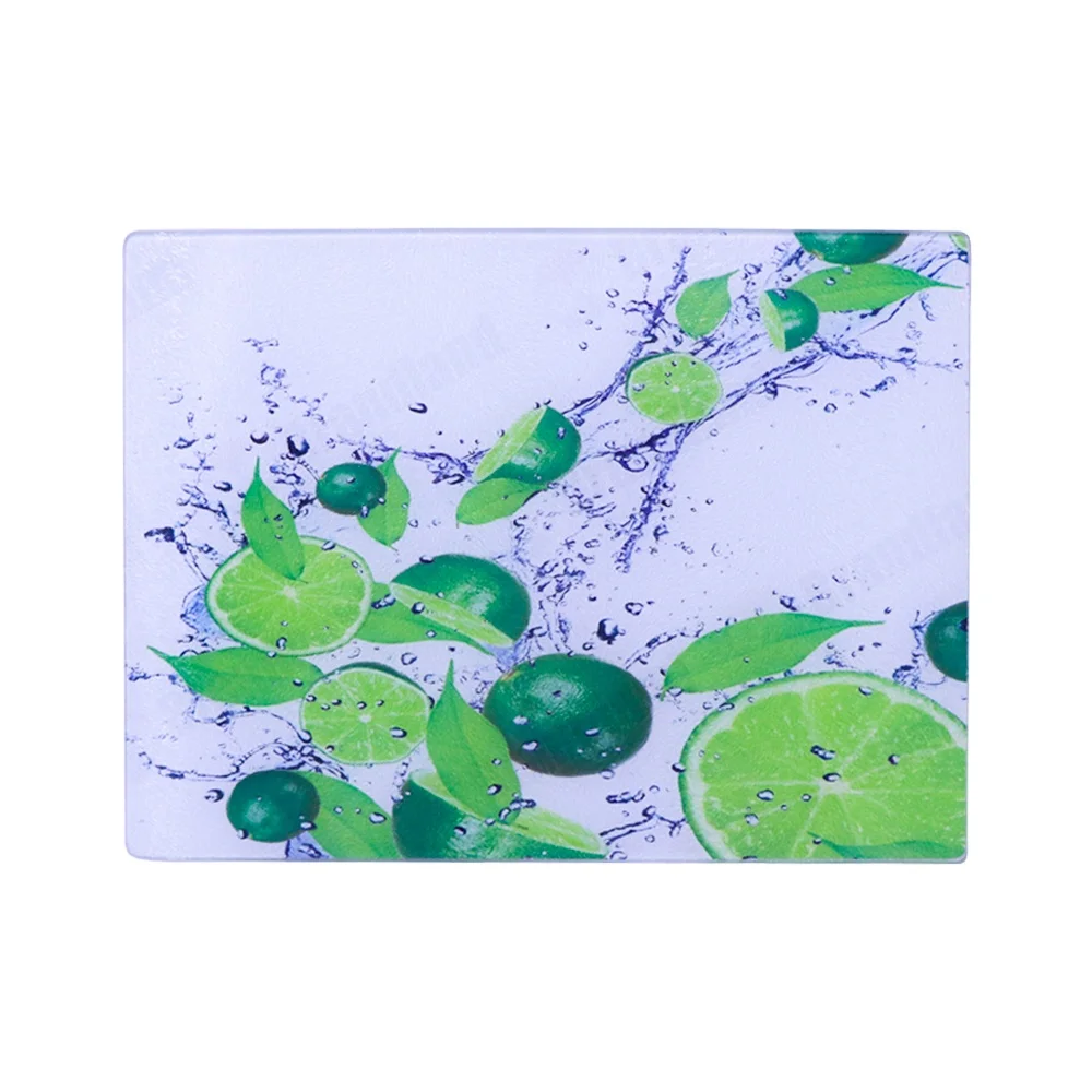 Wholesale Prices Tempered Glass Cutting Board Fruit Vegetable Meat Chopping Board