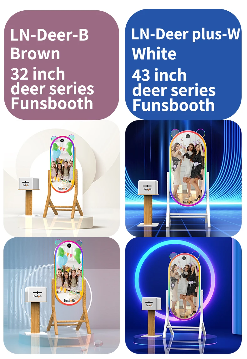 Big Screen Tower Mirror Photo Booth With Wheels Magic Mirror Photo Booth Buy A Portable Mirror Photo Booth For Sale