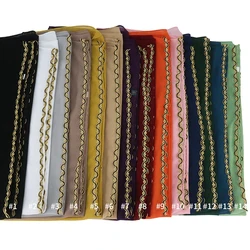 Lace Hijab Silk With Muslim Chiffon saudi niqab Party Wear Accessories Pin Hijab Scarf