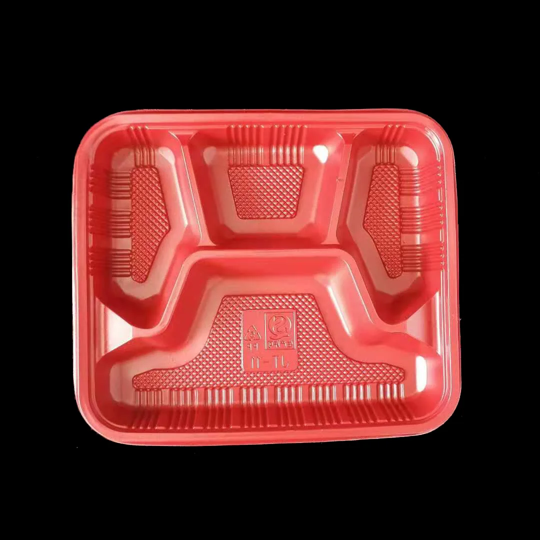 4 compartment food storage containers With 2 3 4 5 6 7 8 Compartments takeaway food container for food