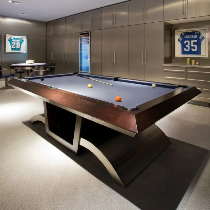 Chinese Professional Top Quality American 9 Ball Billiards Modern Luxury Slate Pool Table 9ft