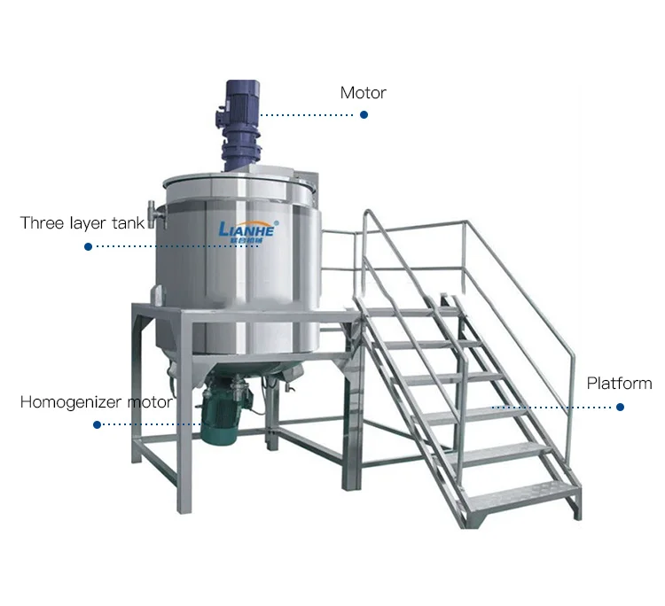 300 л, 1000 л, заводская цена, машина для изготовления моющего средства, жидкое мыло, химическая емкость из нержавеющей стали для смешивания