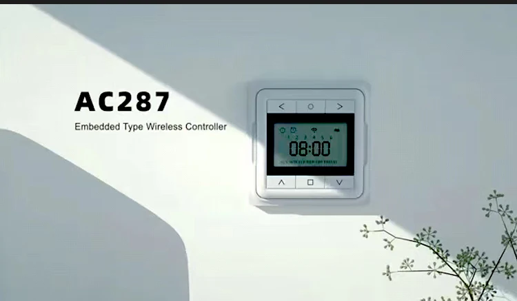 Magate AC287  Operated&Remote Window Roller shutter controller Embedded Electric Blind Switch  For Electric Roller Shutters