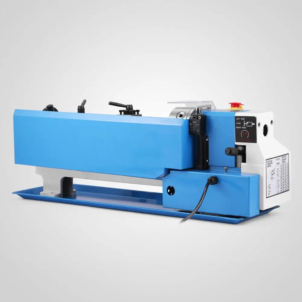 
550W High Precision Benchtop Mini Lathe Machine Variable Speed Lathe Tools Mini Metal Lathe 