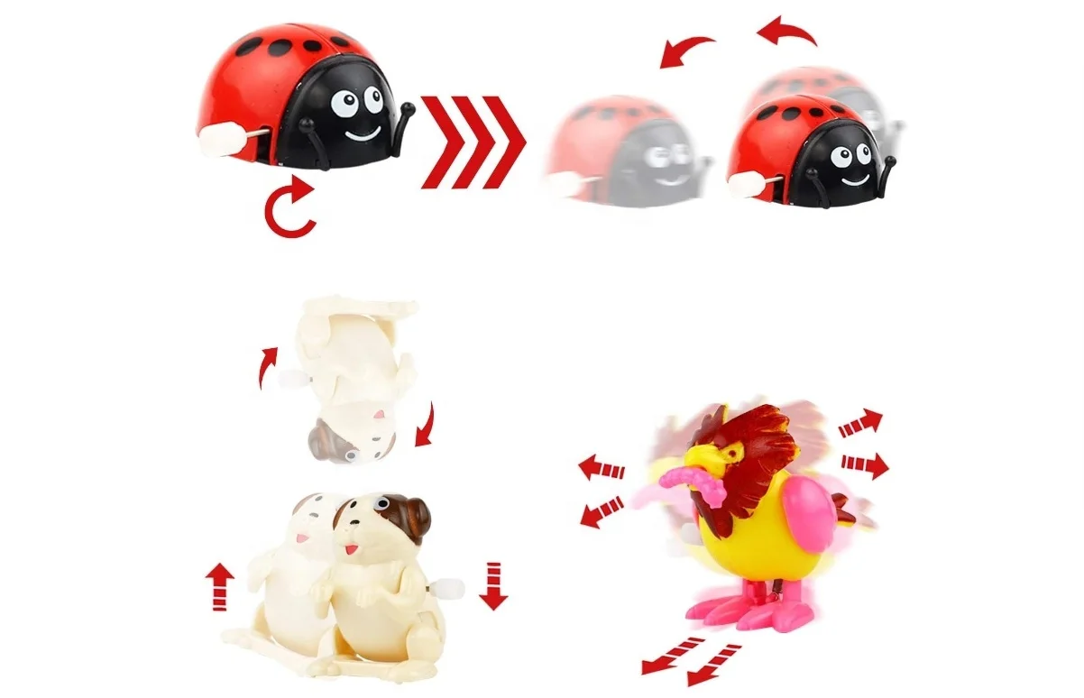 Wind-Up Toys, 24 Pack Assorted Mini Toy for Kids Party Favors