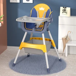 latest version Portable Foldable Children Dinner Feeding Baby High Chair For Baby Eating