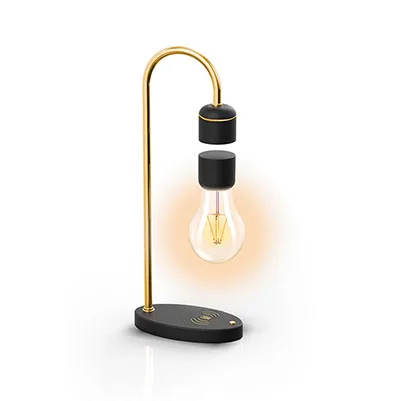 Новейшая светодиодная Магнитная левитирующая лампа плавающий ночник светодиодные настольные лампы с базой беспроводной зарядки