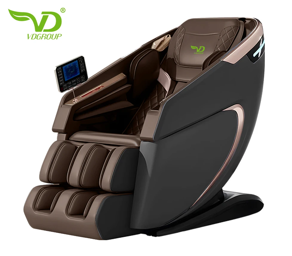 real relax sl track electric luxury zero gravity portable in spare parts 4D 3D full body leather massage chair