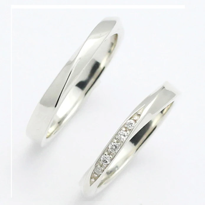 Японские обручальные кольца, Золотое кольцо с бриллиантами для женщин