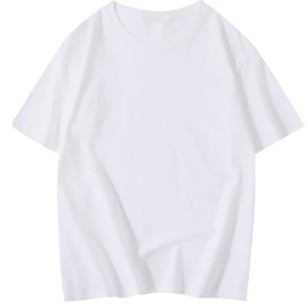 Streetwear Classic Bulk Buy 35% Cotton 65% Polyester summer Drop Shoulder t shirt for men