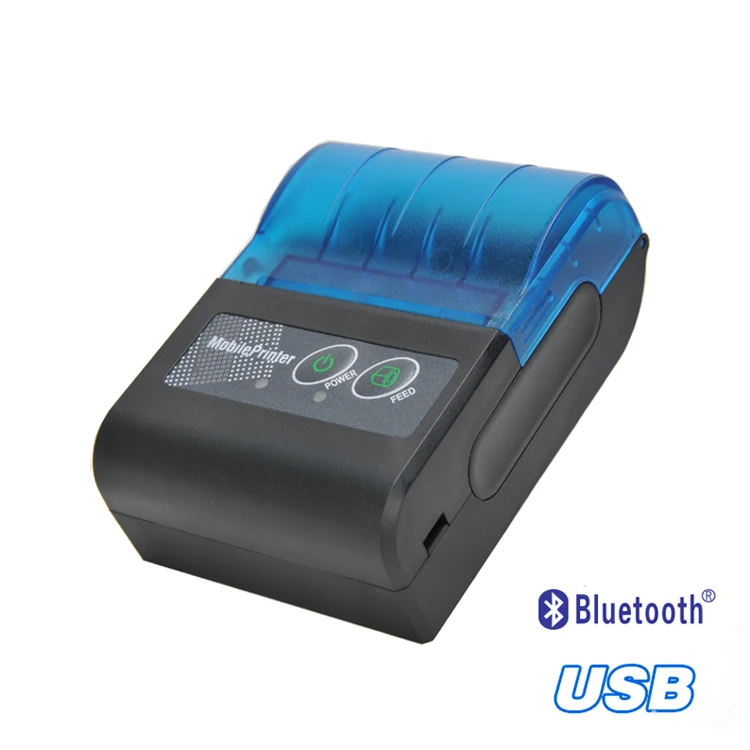 Mj5890 7.4V 1500Mah Rechargeable Battery Android Sdk Portable Handheld Mini imprimante Thermal Printer 58Mm
