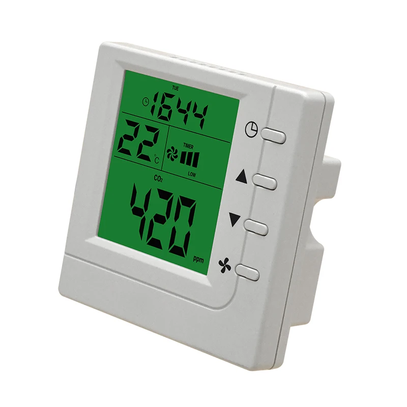 Air Quality Monitor CO2 Controller for Greenhouse Ventilation Fans & Air Conditioner Controller