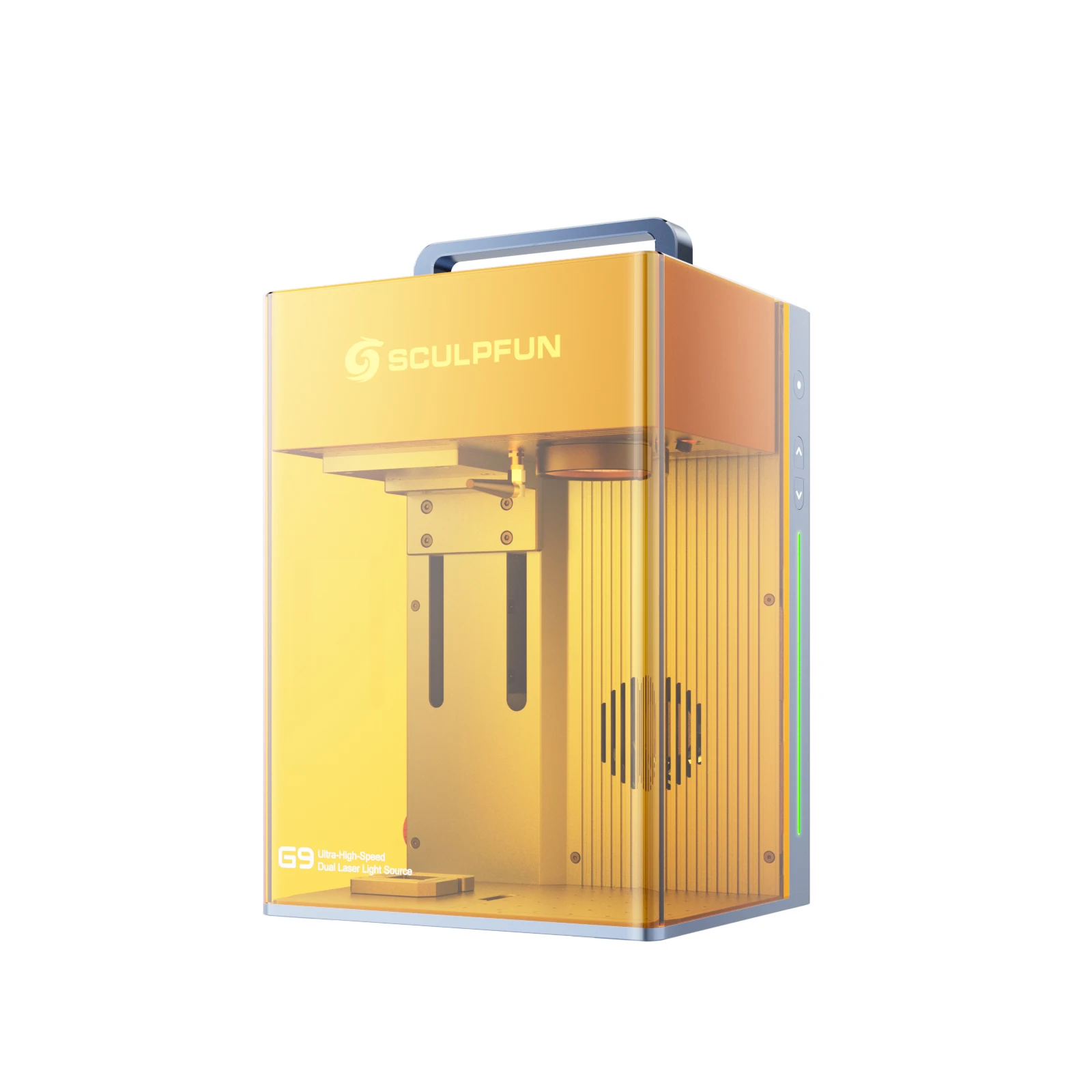 SCULPFUN G9 Wood Lazer Engraver Desktop DIY Portable Handheld Fiber Laser Engraving Machine 100W for Jewelry and Metal