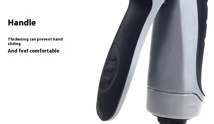 China Factory supply high pressure car wash  sprayer with soap bottle adjustable garden sprinkler water gun