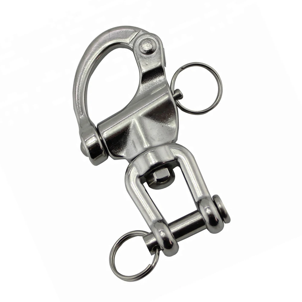 Stainless Steel Swivel Snap Shackle (Jaw End)
