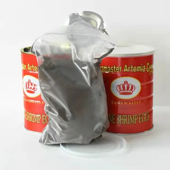 high quality 95% rate Artemia Cysts Brine Shrimp Eggs for ornamental fish bait