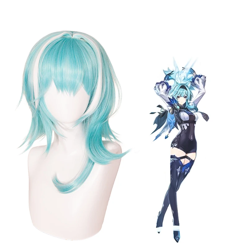 Hairmay Wholesale Eula from Genshin Impact  hair wig heat resistant fiber anime wig