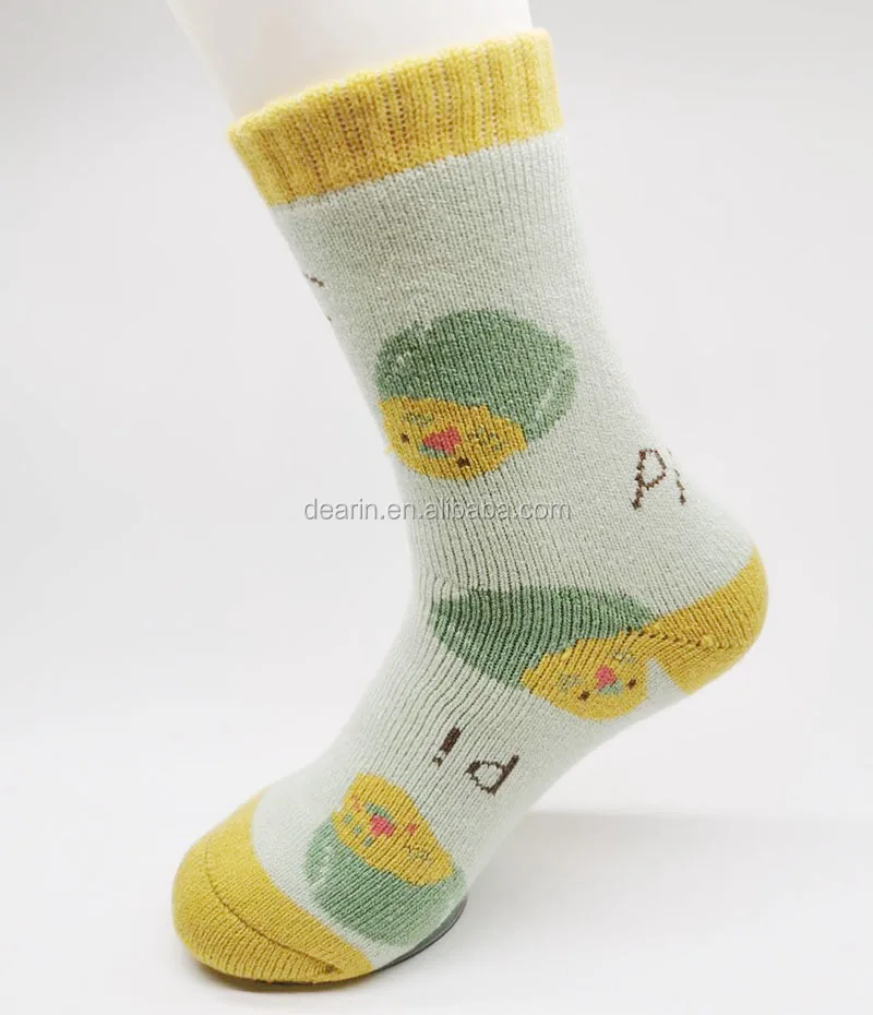 
DYLM1240 Children and kids Thick Heat Trapping Insulated Heated Boot Thermal Socks Warm Winter Crew For Cold Weather Ski sock 