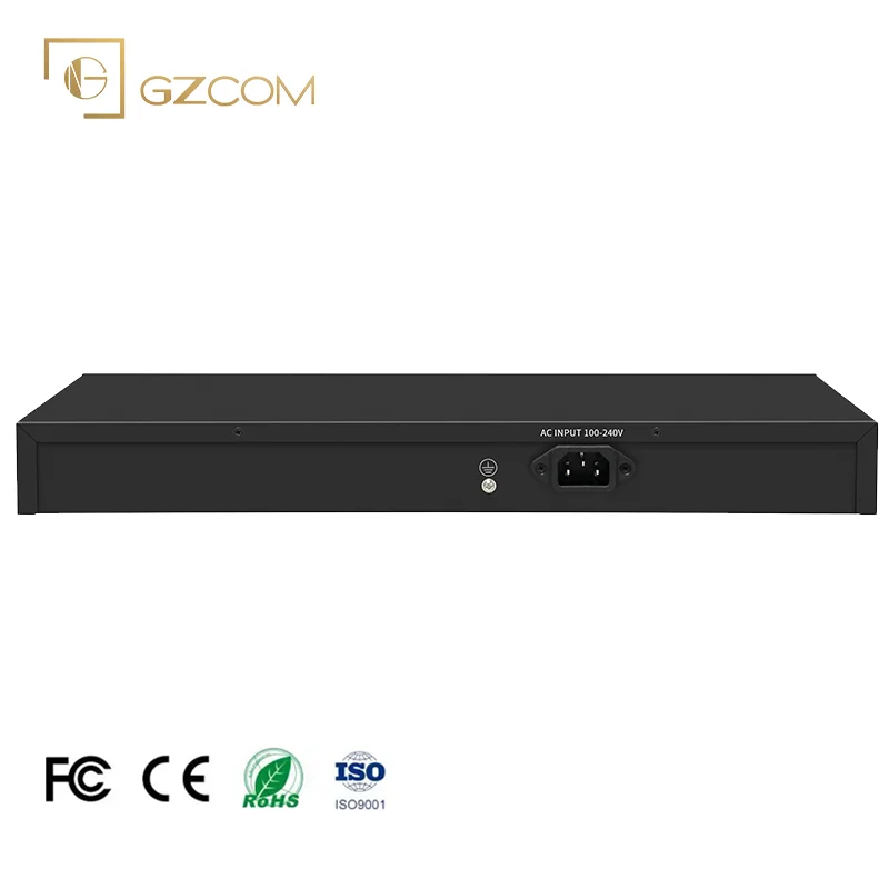 Wholesale 250 meters extend 16 Ports Full Gigabit layer 2 Managed Ethernet PoE Switch