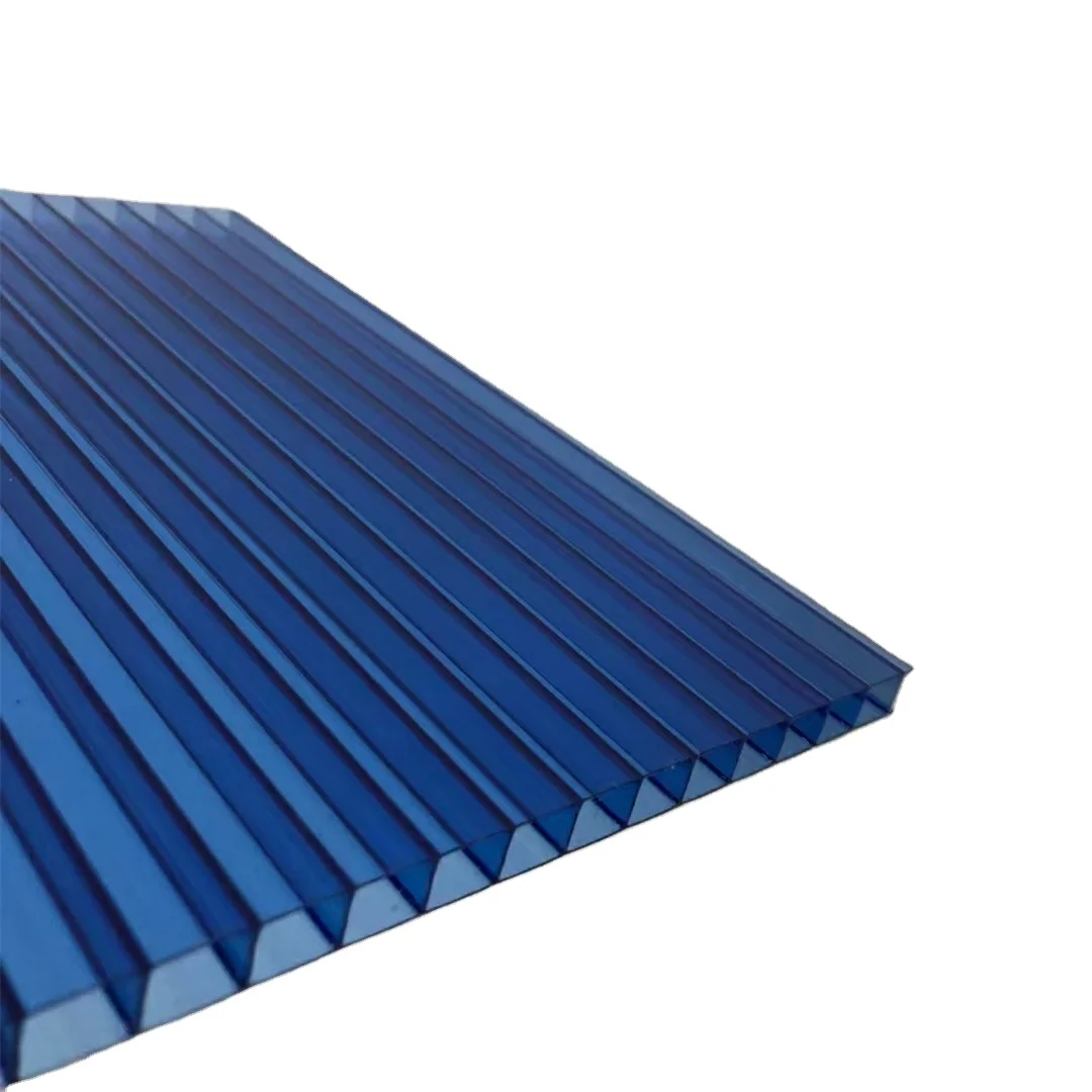 Hot Selling Modern Design Sunshine Multiwall Polycarbonate Roof PC Hollow Sheet Premium Material for Home and Office
