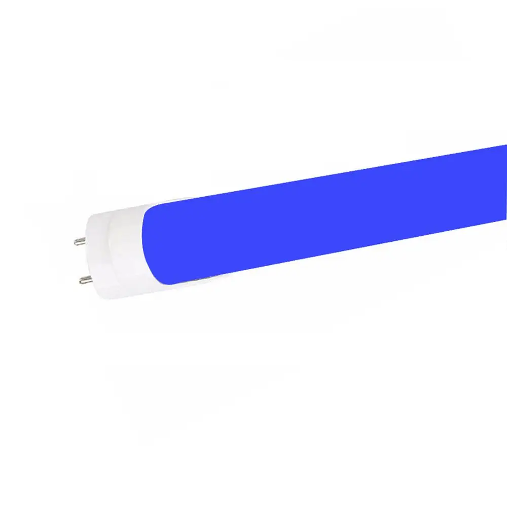 T8 светодиодные трубки RGB 2ft 3ft 4ft G13 интегрированный DC 24V AC85-265V цвет светло-адаптер Пульт дистанционного управления