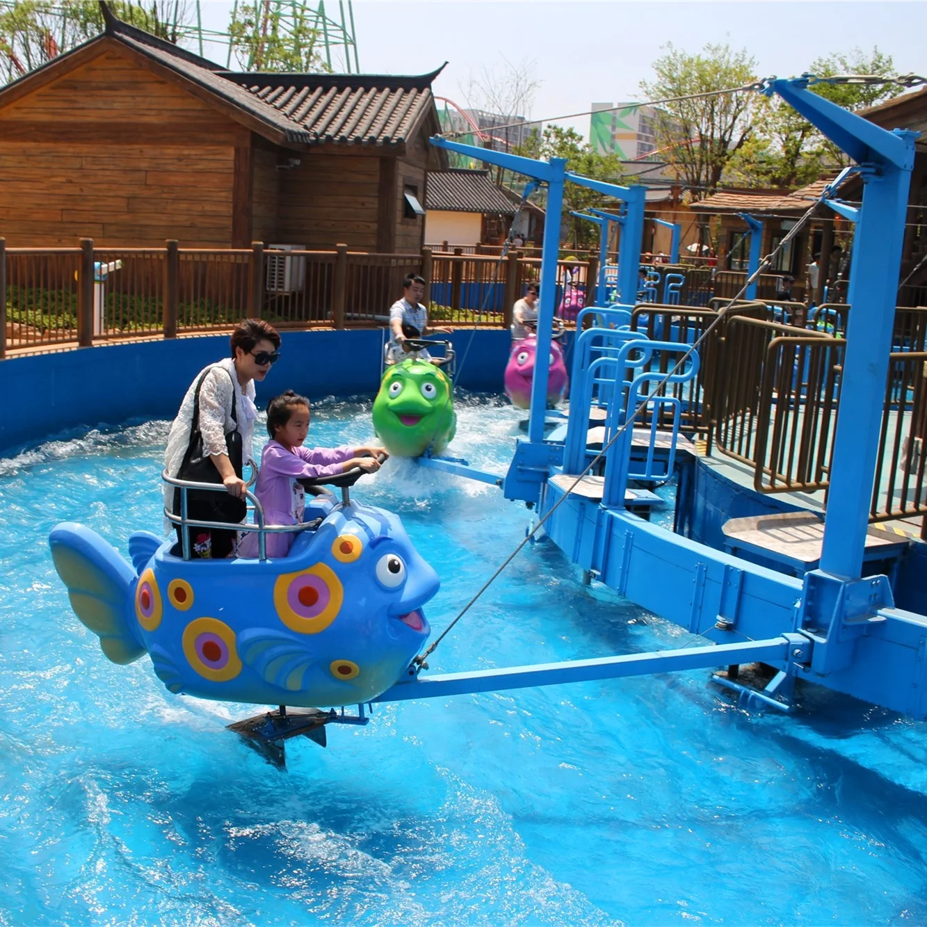 amusement park equipment rides passionate surfing