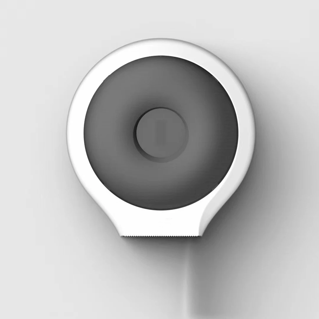 No punching Round Thicken Jumbo paper towel dispenser Wall mounted tissue box holders ABS shape toilet paper dispenser