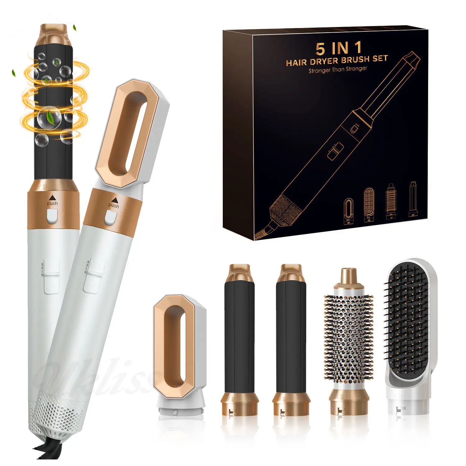 One Step New Trend 5 In 1 Hair Styler Hair Dryer Hot Air Brush Multifunctional Blow Dryer Brush