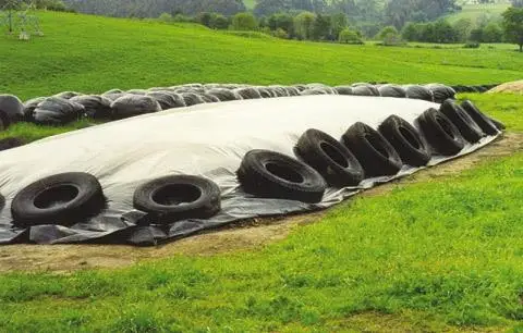White/Black Silage Cover, Silo Tarp/Silage Sheeting