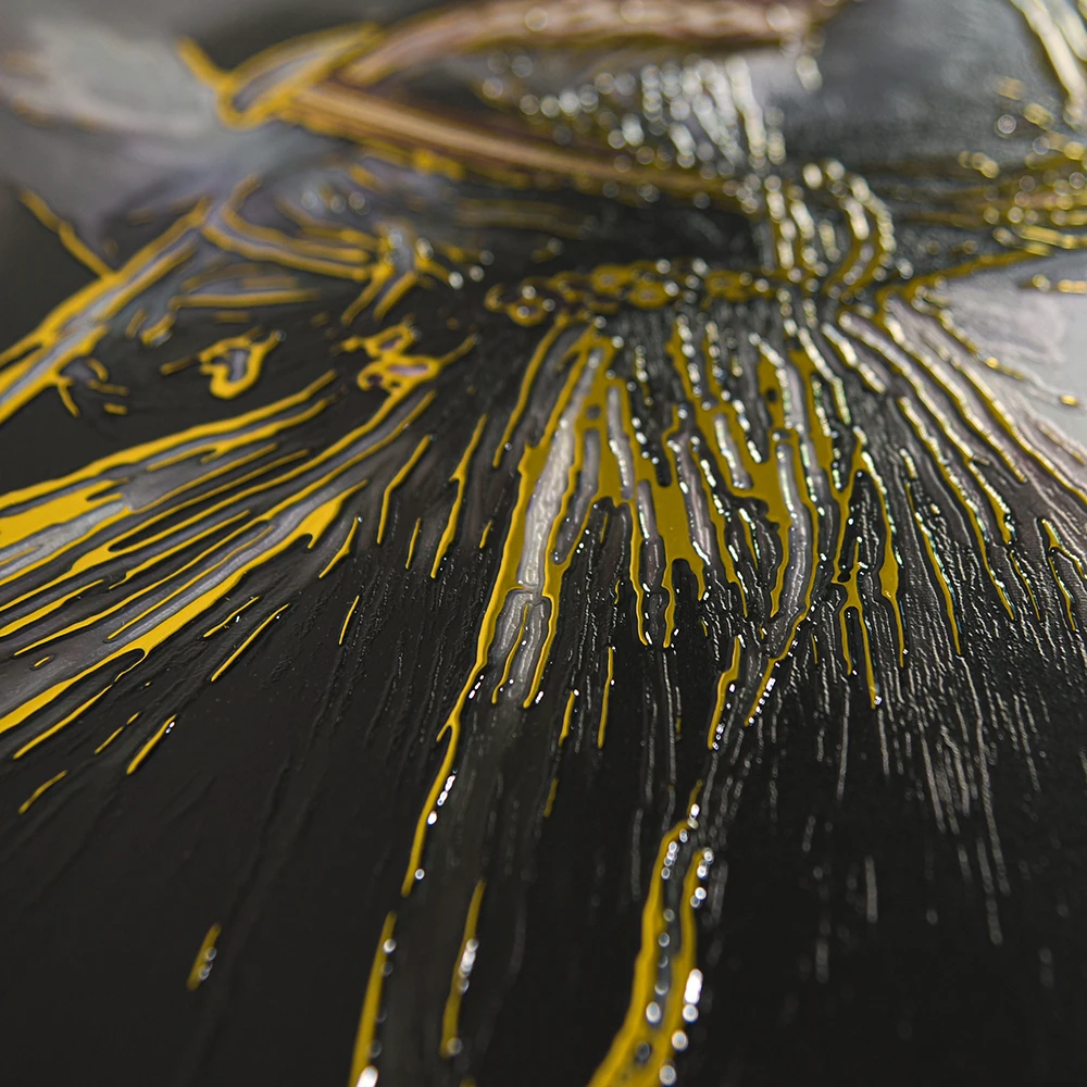 Modern Decoration Personal Customization Picture Abstract Horse 3D Relief Wall Hanging Animal Painting